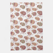 Decoratief paaspatroon | Keukenhanddoek (Verticaal)