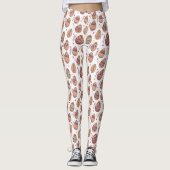 Decoratief paaspatroon | Leggings (Voorkant)