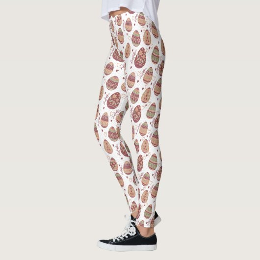Decoratief paaspatroon | Leggings (Links)