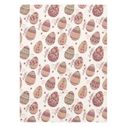 Decoratief paaspatroon | Tablecloth Tafelkleed (Voorkant)