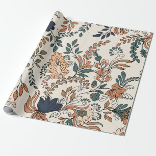 decoratief paisley, naadloos, klein patroon cadeaupapier