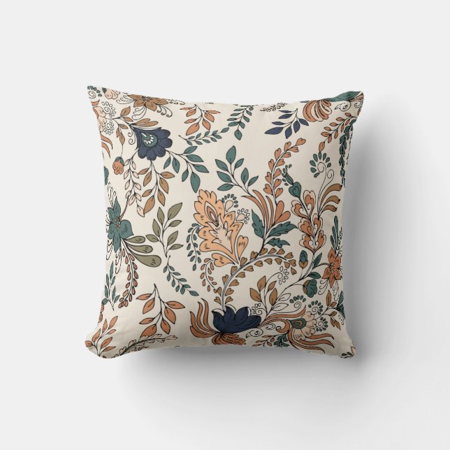  decoratief paisley, naadloos, klein patroon kussen (Voorkant)