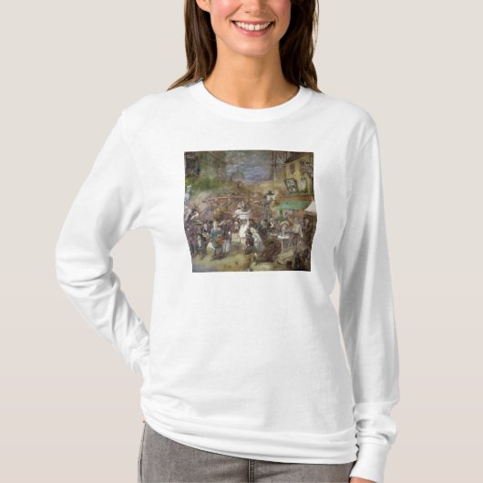 Decoratief paneel met Parijs T-shirt (Voorkant)