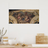 Decoratief paneel van het Ovale Salon Poster (Keuken)