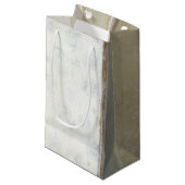 Decoratief paneelschilderen in neutrale kleuren klein cadeauzakje (Voorkant Gekanteld)