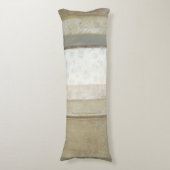 Decoratief paneelschilderen in neutrale kleuren lichaamskussen (Voorkant Verticaal)