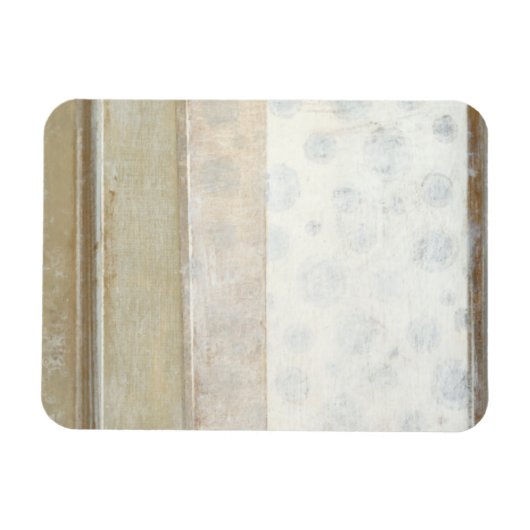 Decoratief paneelschilderen in neutrale kleuren magneet (Horizontaal)