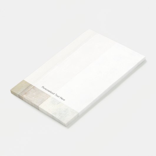 Decoratief paneelschilderen in neutrale kleuren post-it® notes (Schuin)