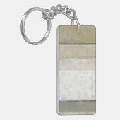 Decoratief paneelschilderen in neutrale kleuren sleutelhanger (Voorkant Links)