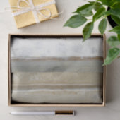 Decoratief paneelschilderen in neutrale kleuren tissuepapier (Geschenk)