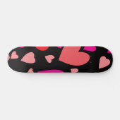 Decoratief papier hart 1 persoonlijk skateboard (Horizontaal)