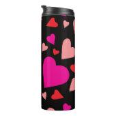 Decoratief papier hart 1 thermosbeker (Geroteerd rechts)