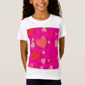 Decoratief papier hart 2 t-shirt (Voorkant)