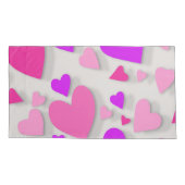 Decoratief papier hart 3 kussensloop (Achterkant)