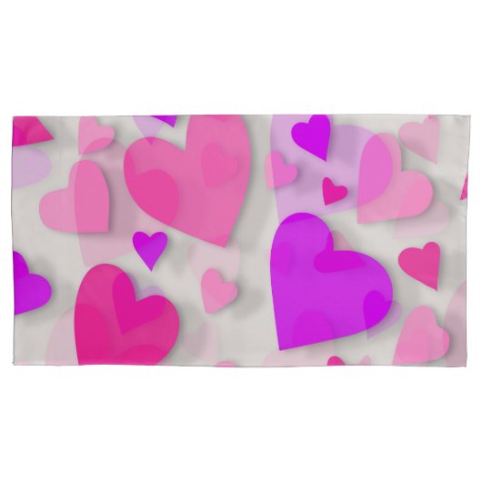 Decoratief papier hart 3 kussensloop (Voorkant)