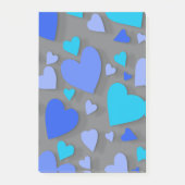 Decoratief papier hart 4 post-it® notes (Voorkant)