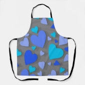 Decoratief papier hart 4 schort (Voorkant)