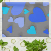 Decoratief papier hart 4 theedoek (Gevouwen)