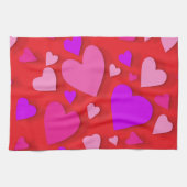 Decoratief papier hart 5 theedoek (Horizontaal)