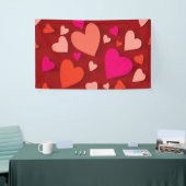 Decoratief papier hart 6 spandoek (Beurs)