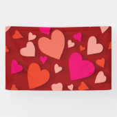 Decoratief papier hart 6 spandoek (Horizontaal)