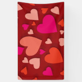 Decoratief papier hart 6 spandoek (Verticaal)