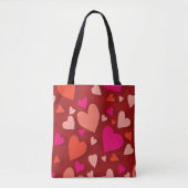Decoratief papier hart 6 tote bag (Voorkant)
