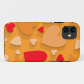 Decoratief papier hart 7 Case-Mate iPhone case (Achterkant (horizontaal))