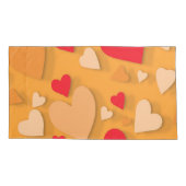 Decoratief papier hart 7 kussensloop (Achterkant)