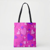 Decoratief papier hart 8 tote bag (Voorkant)