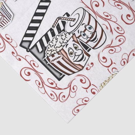 Decoratief papier popcorn (Detail)