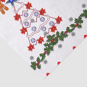Decoratief papier voor kerstmis (Detail)