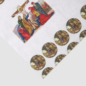 Decoratief papier voor kerstmis (Detail)