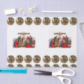 Decoratief papier voor kerstmis (Craft)