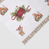 Decoratief papier voor kerstmis (Detail)
