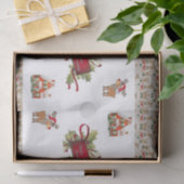 Decoratief papier voor kerstmis (Geschenk)
