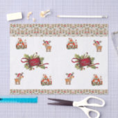 Decoratief papier voor kerstmis (Craft)