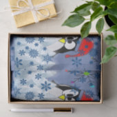 Decoratief papier voor kerstmis (Geschenk)