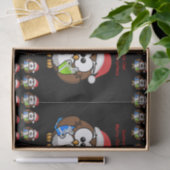 Decoratief papier voor kerstmis (Geschenk)