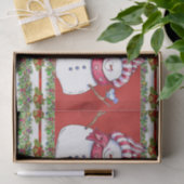 Decoratief papier voor kerstmis (Geschenk)