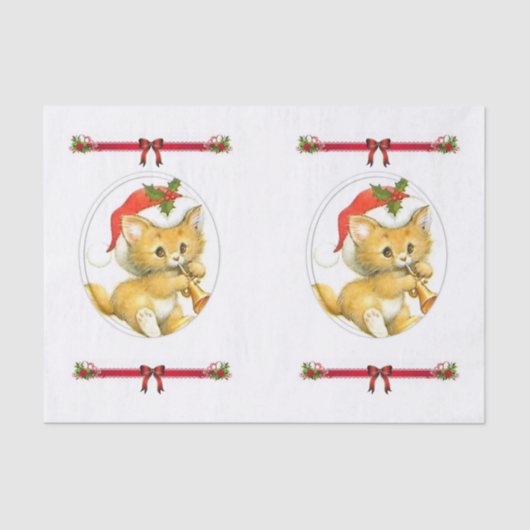 Decoratief papier voor kerstmis (Voorkant)