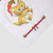 Decoratief papier voor kerstmis (Detail)