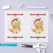 Decoratief papier voor kerstmis (Craft)