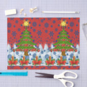 Decoratief papier voor kerstmis (Craft)