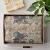 Decoratief papier voor kerstmis (Geschenk)