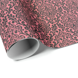 Decoratief Patroon in Roze Cadeaupapier