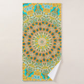  decoratief patroon. Islam, Arabisch, Indiaas, Badhanddoek (Badhanddoek)