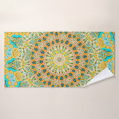  decoratief patroon. Islam, Arabisch, Indiaas, Badhanddoek (Badhanddoek)