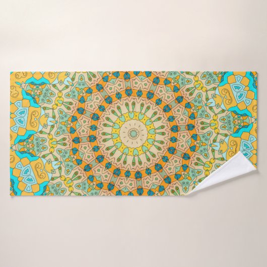  decoratief patroon. Islam, Arabisch, Indiaas, Badhanddoek (Badhanddoek)