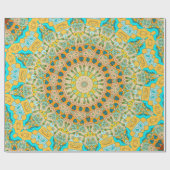  decoratief patroon. Islam, Arabisch, Indiaas, Cadeaupapier (Vlak)